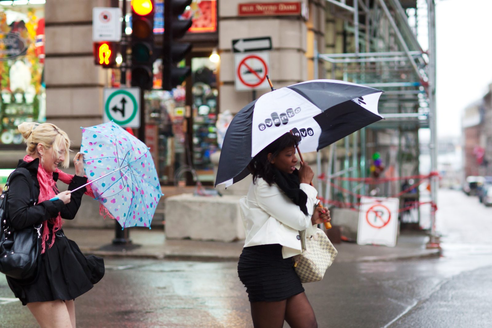 Street scene in Montreal