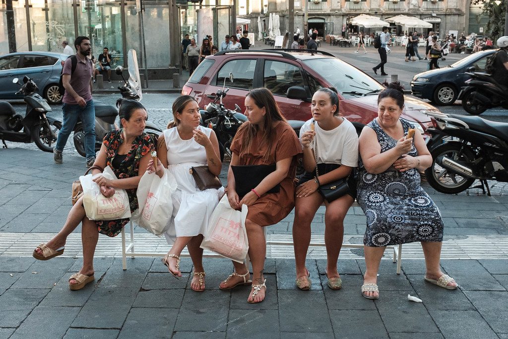 Street scene in Naples