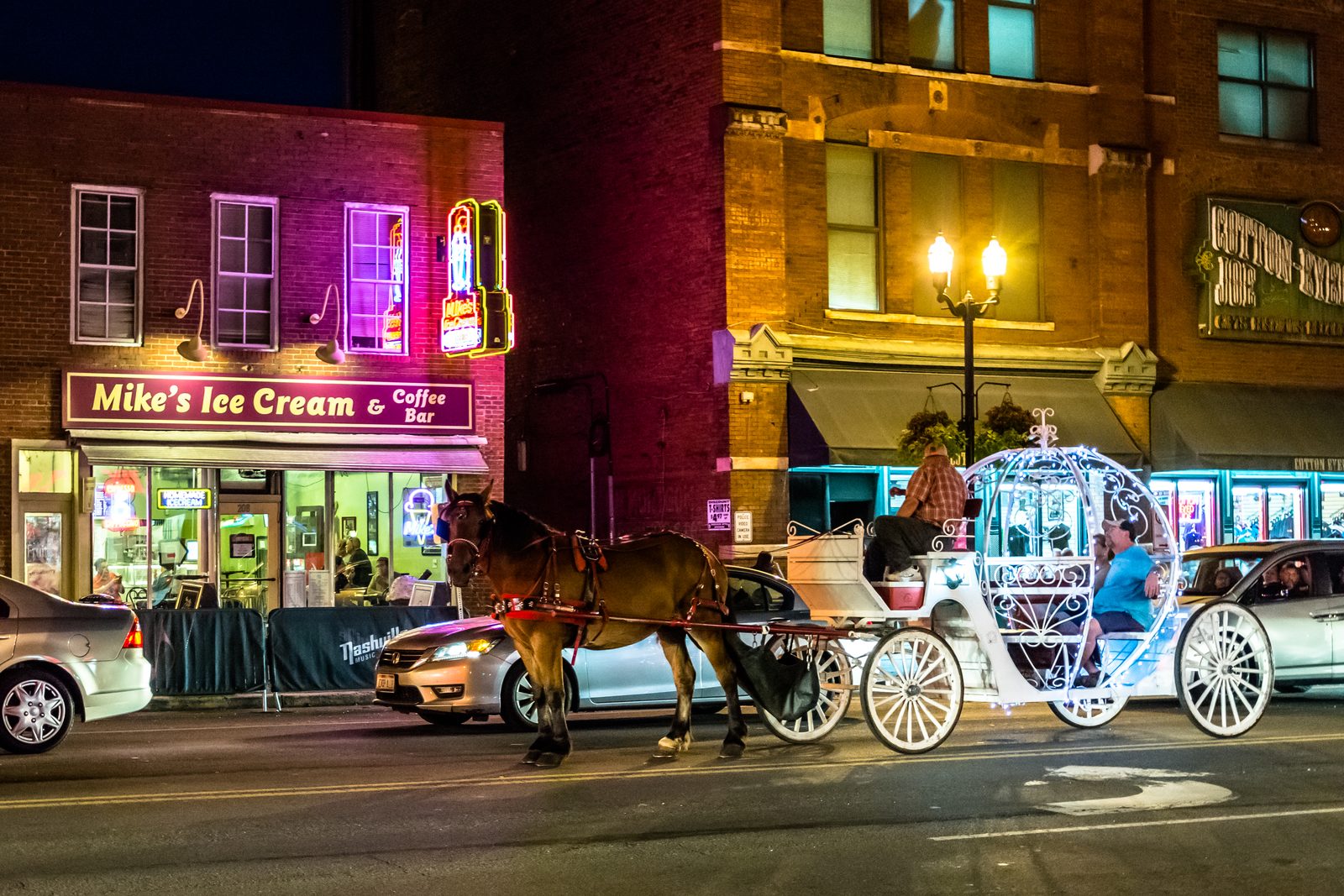 Street scene in Nashville