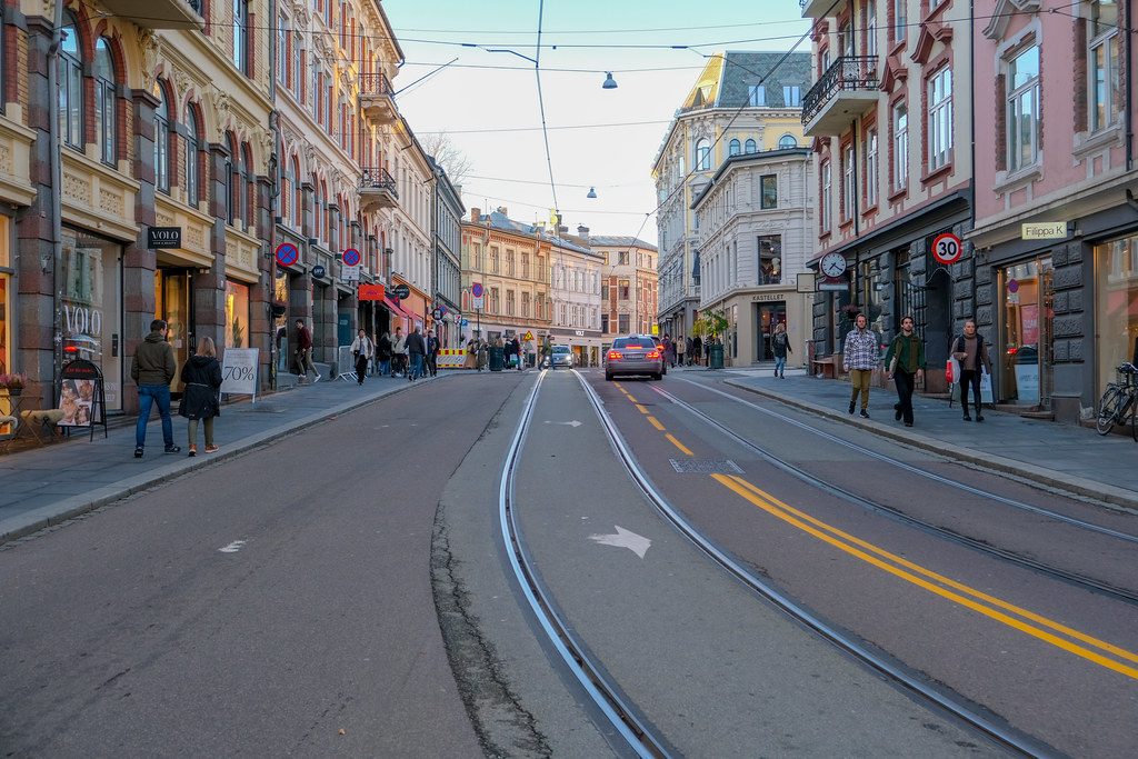 Street scene in Oslo