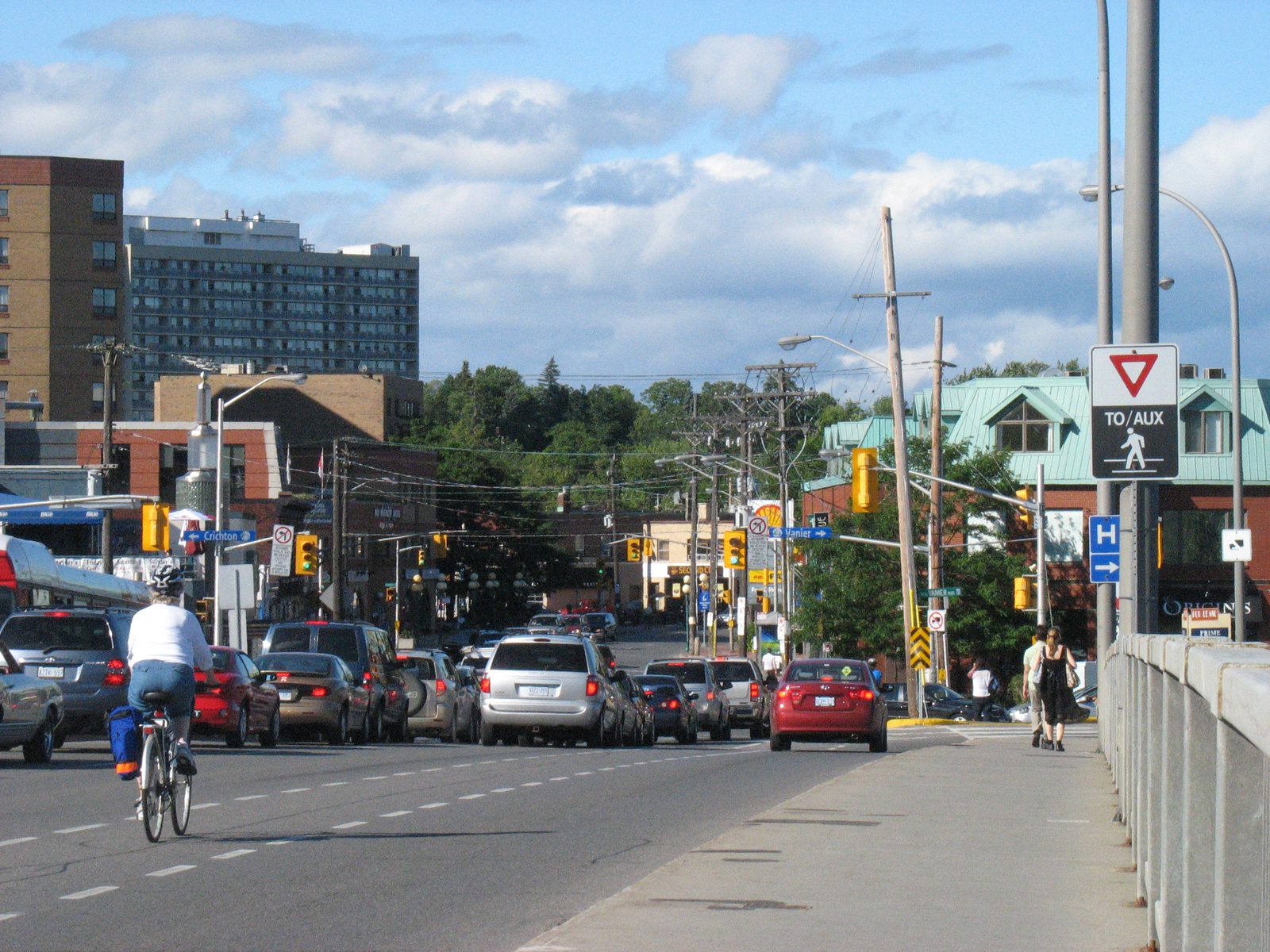 Street scene in Ottawa