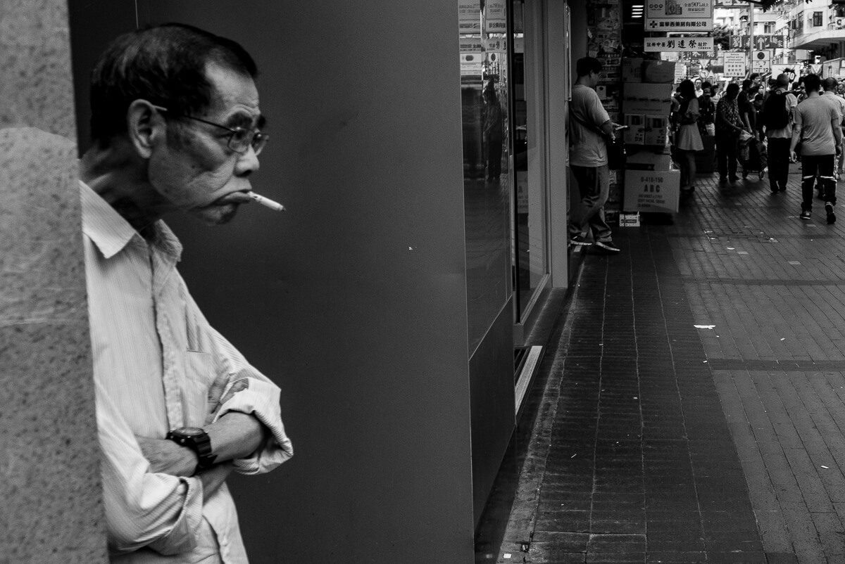 Street photo by Olivier Duong, Hong Kong