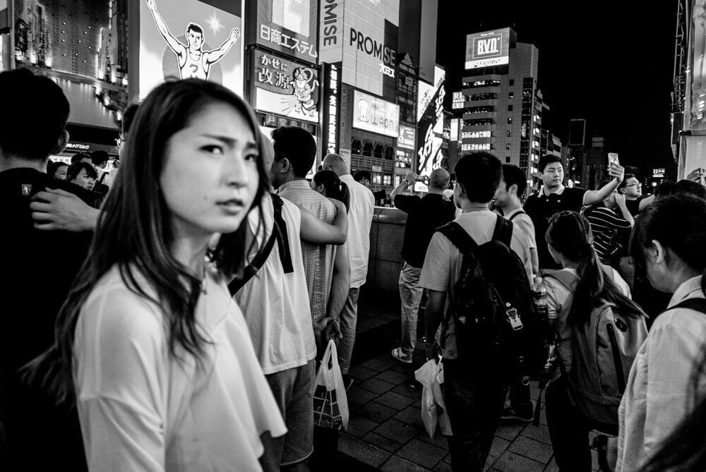 Street photo by Olivier Duong, Osaka