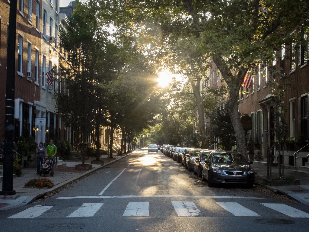 Street scene in Philadelphia