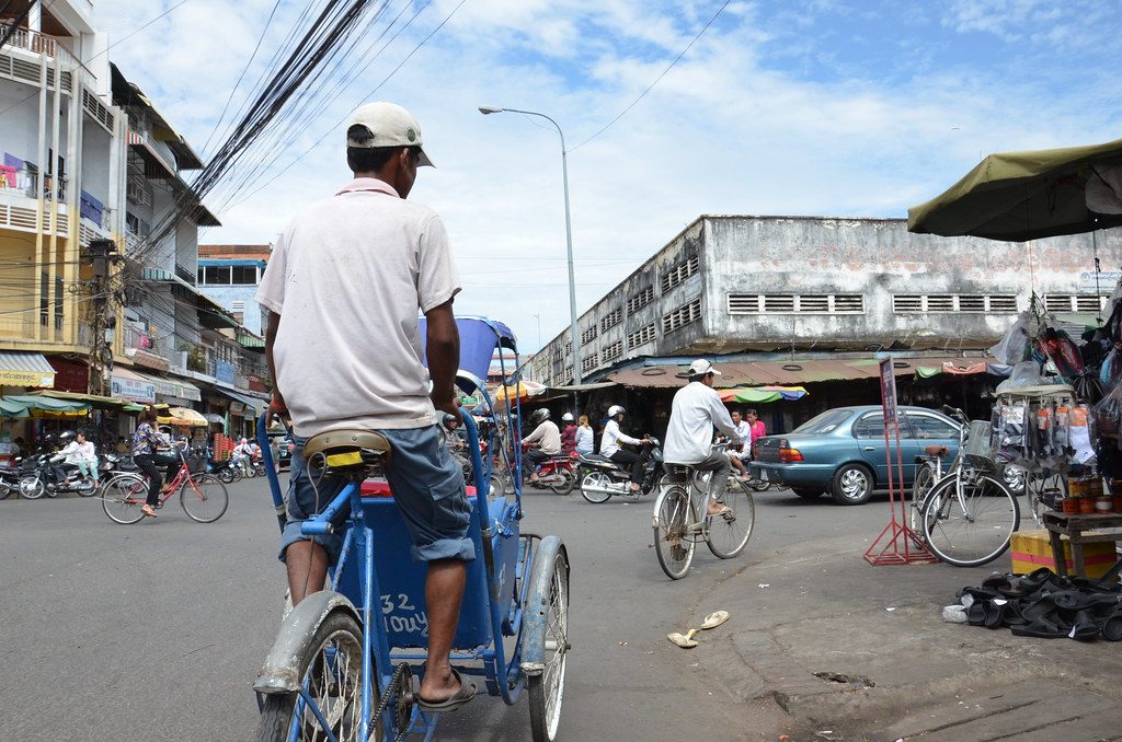 Street scene in Phnom Penh