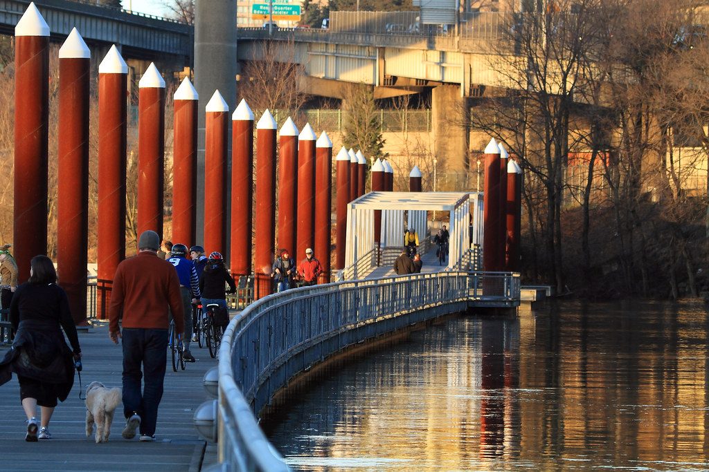 Street scene in Portland