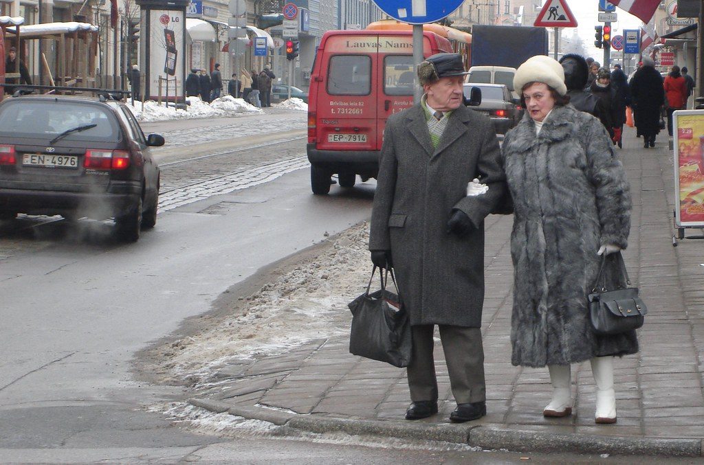 Street scene in Riga