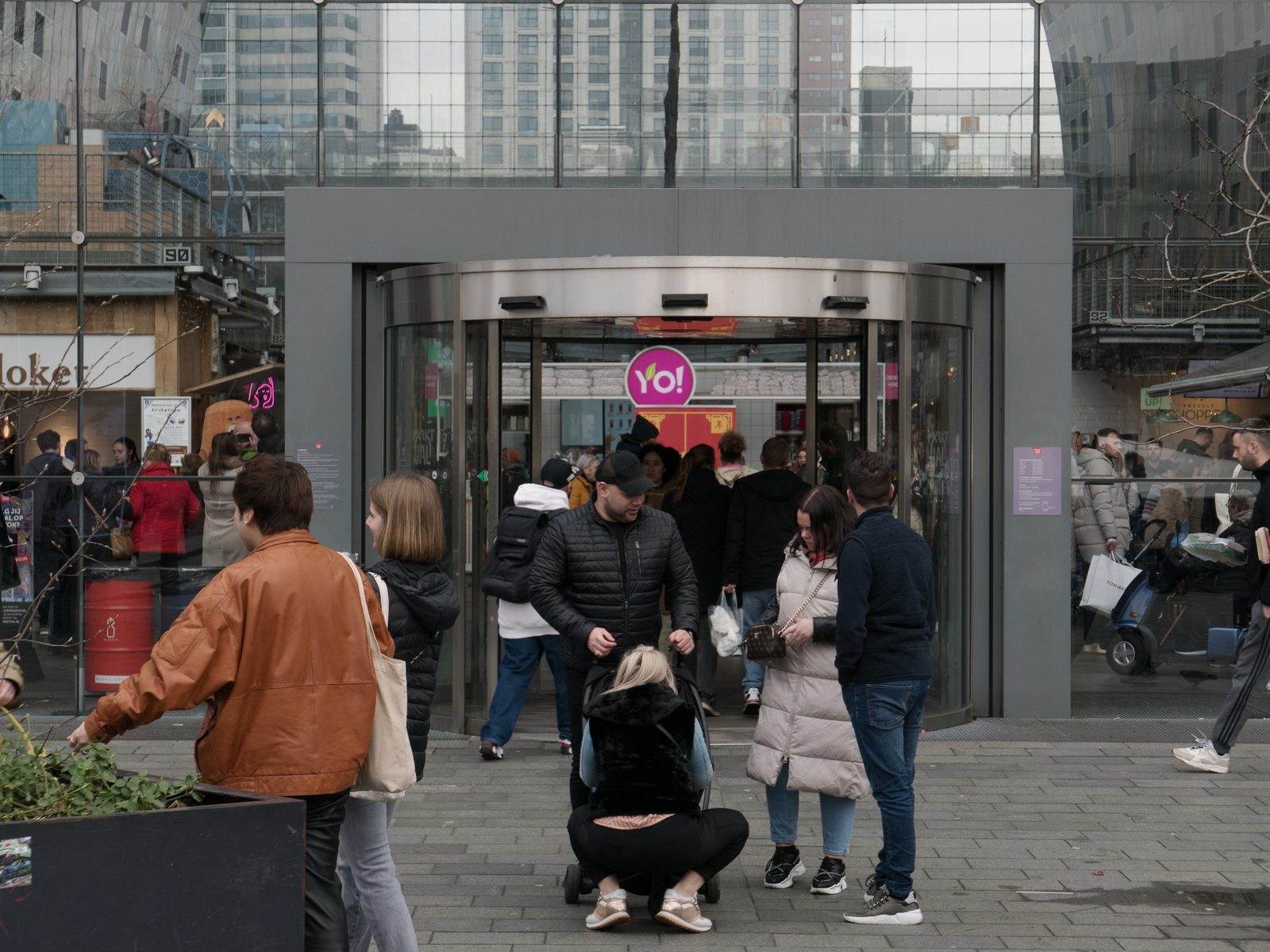Street scene in Rotterdam