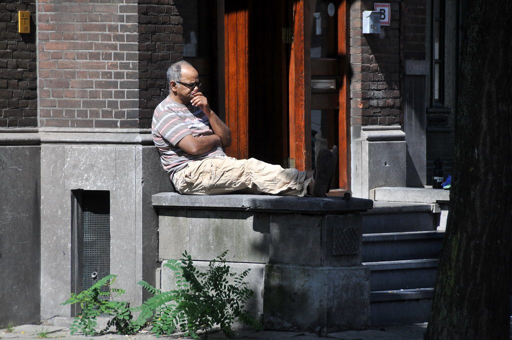 Street scene in Rotterdam