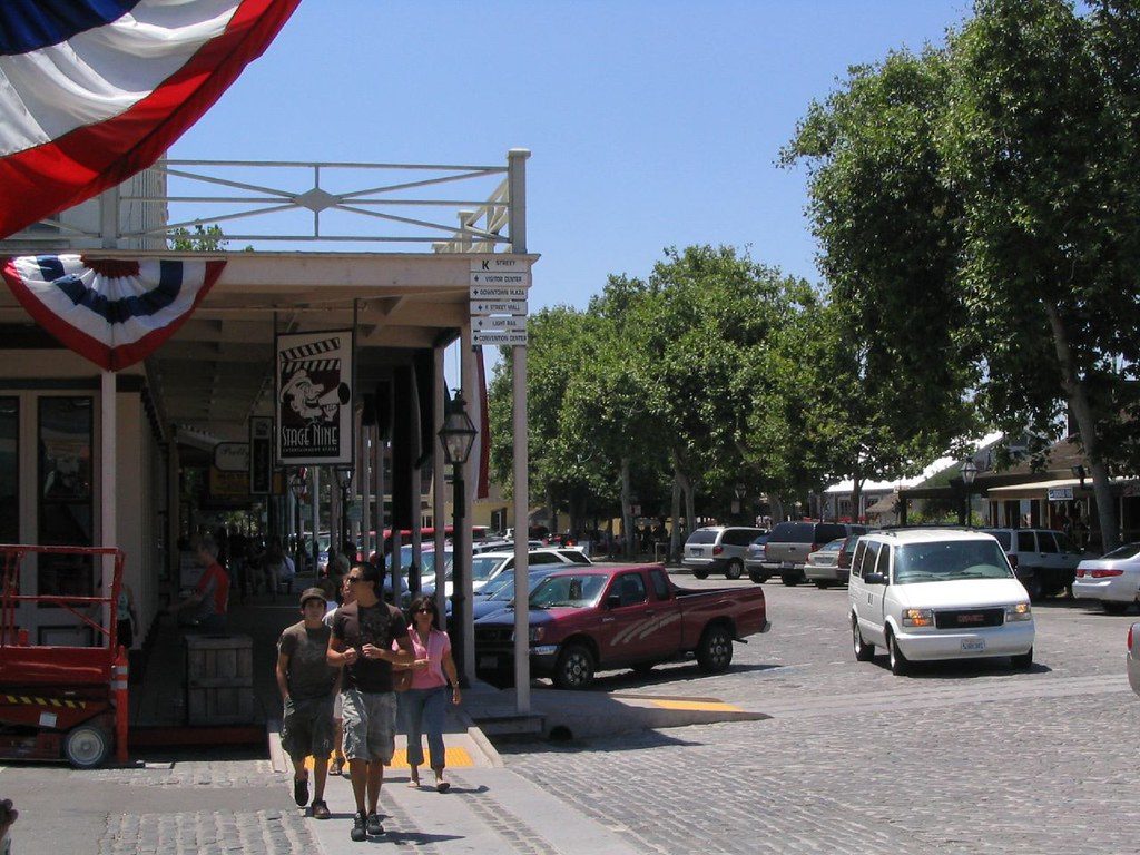 Street scene in Sacramento