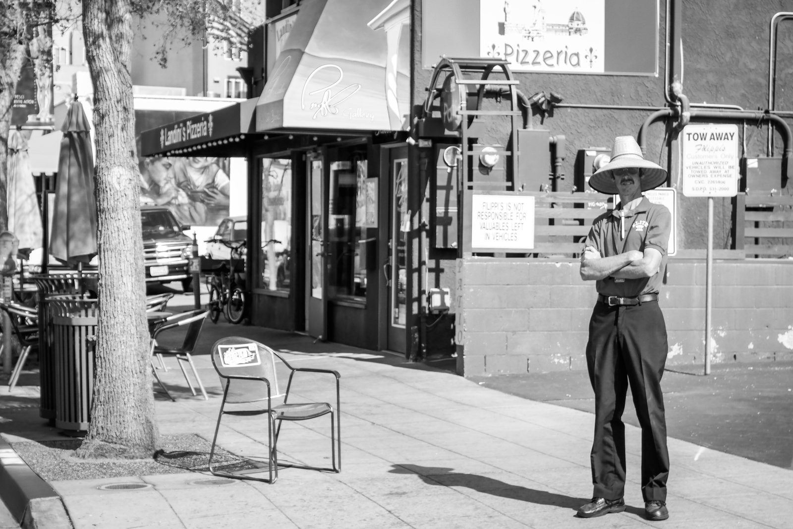 Street scene in San Diego