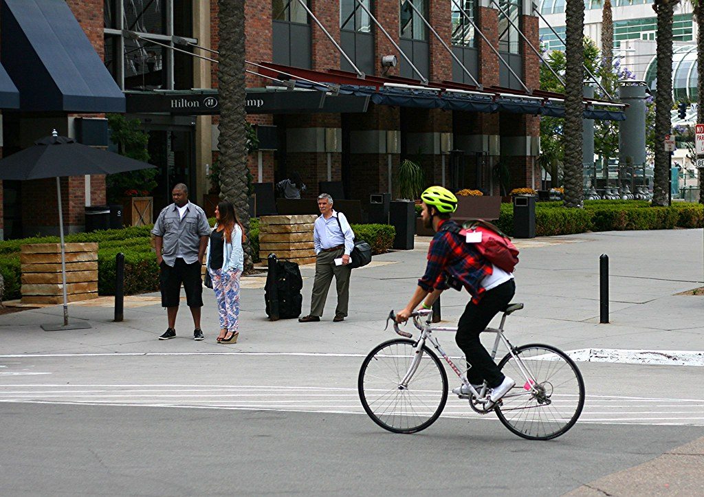 Street scene in San Diego