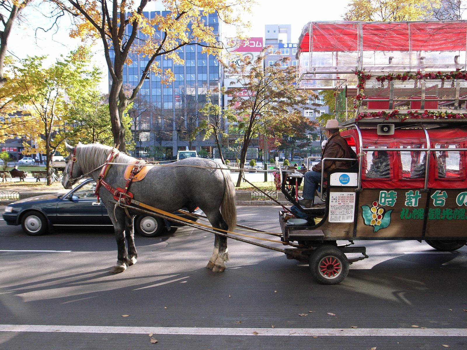 Street scene in Sapporo