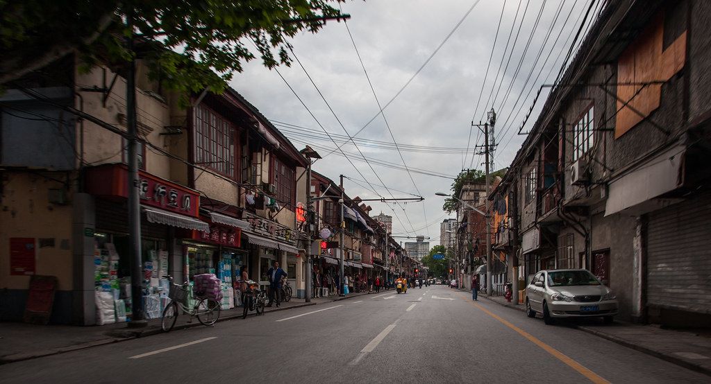 Street scene in Shanghai