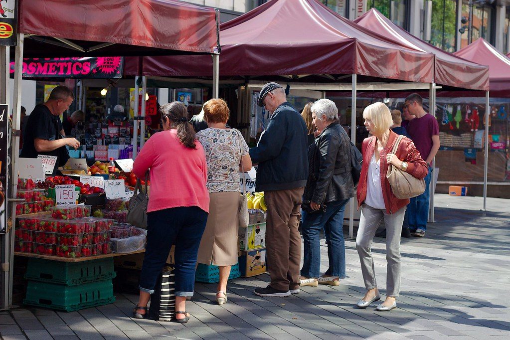 Street scene in Sheffield