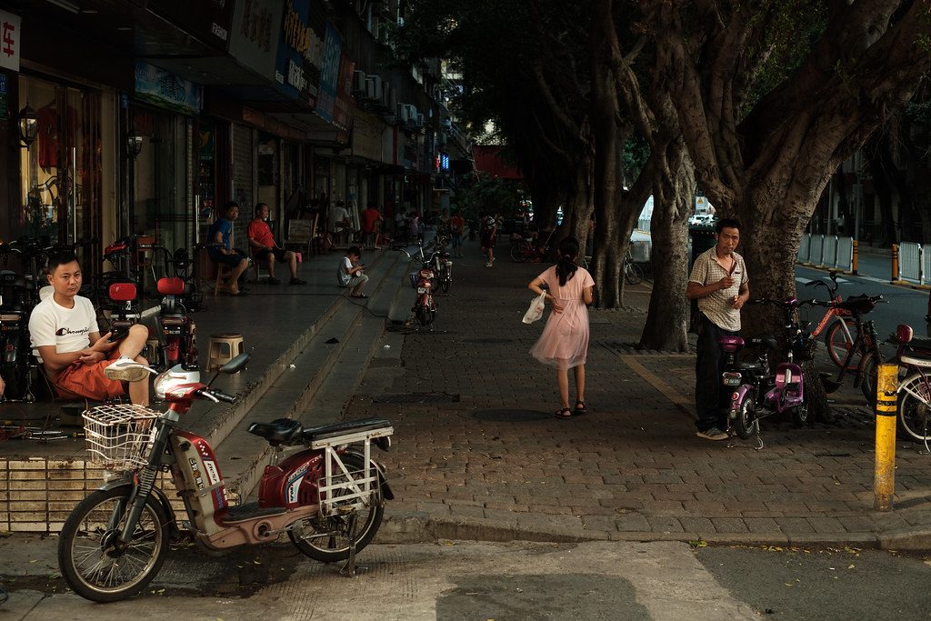 Street scene in Shenzhen