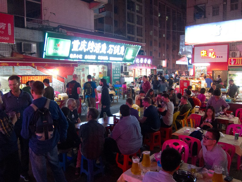 Street scene in Shenzhen