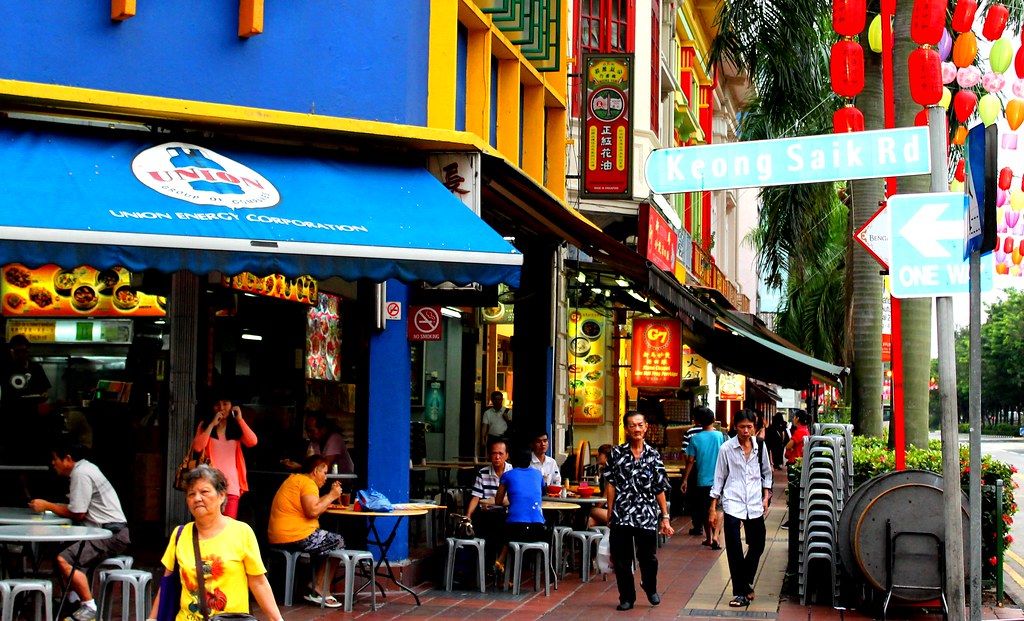 Street photography in Singapore