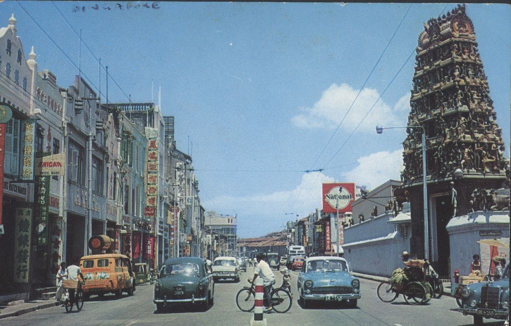 Street scene in Singapore