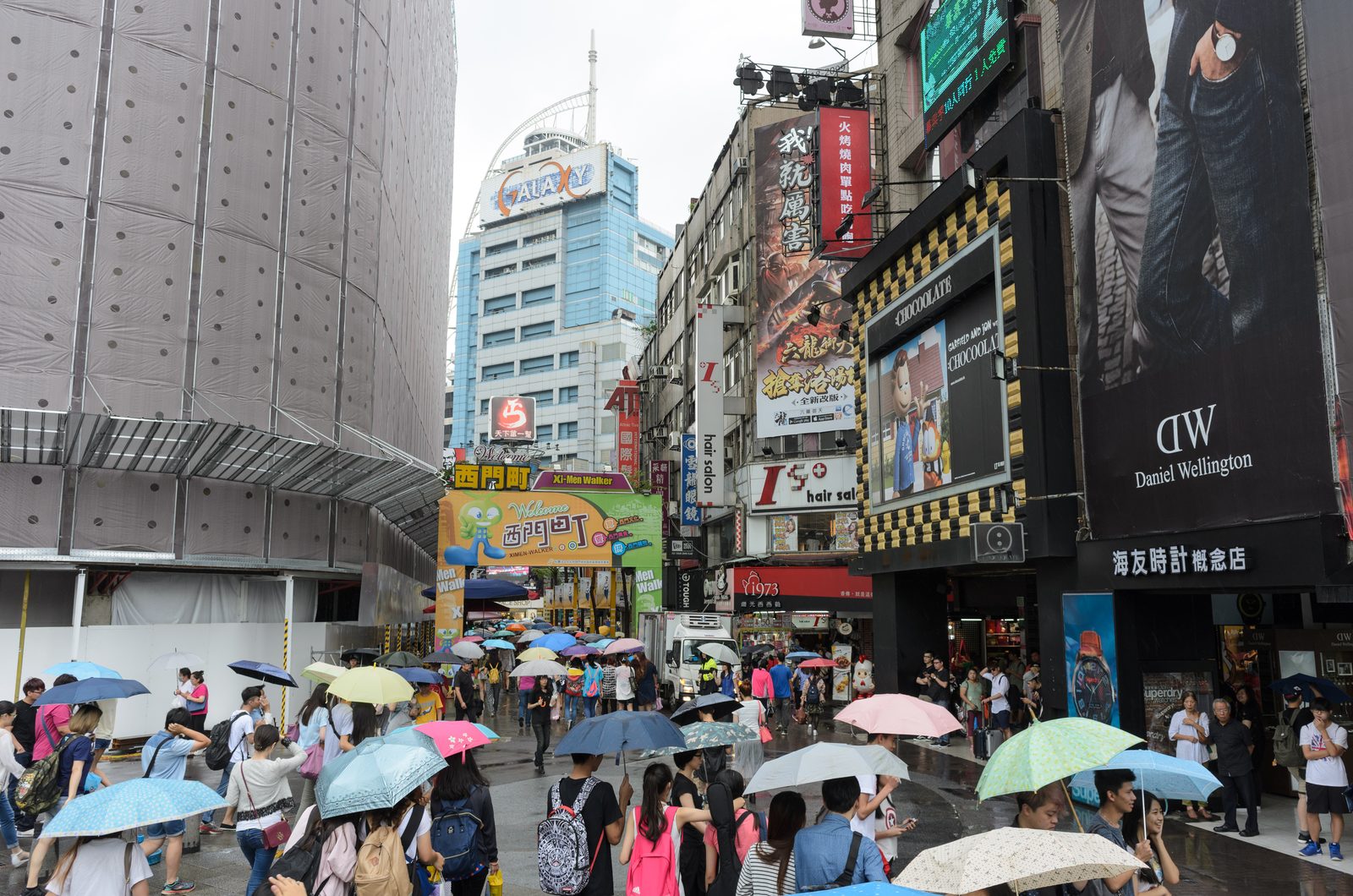 Street scene in Taipei