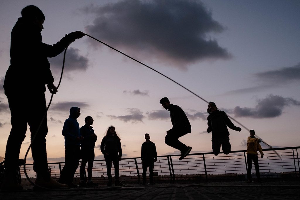 Street scene in Tel Aviv