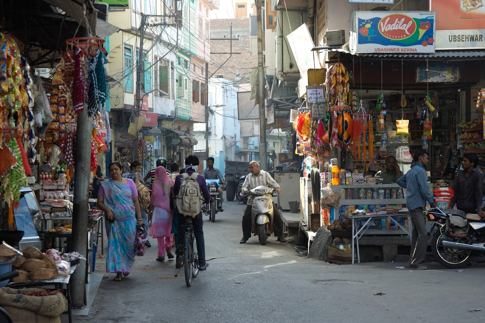 Street scene in Udaipur
