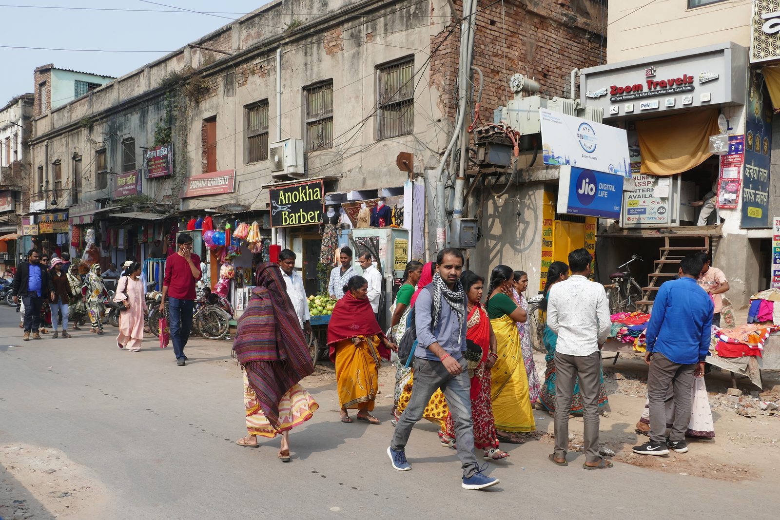 Street photography in Varanasi