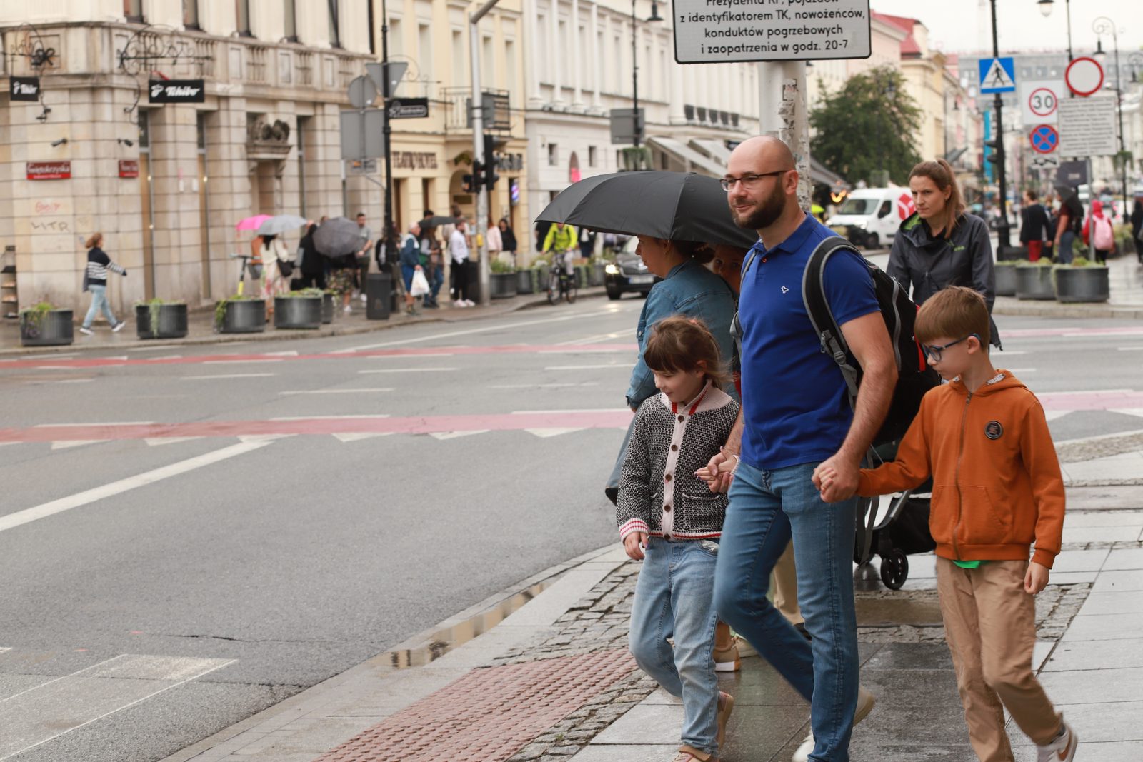 Street photography in Warsaw
