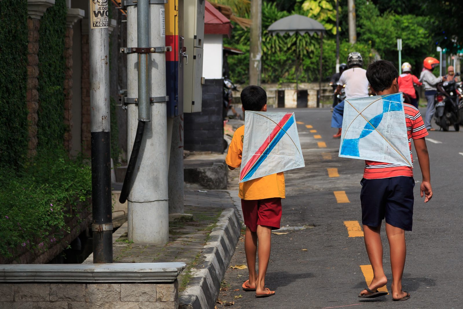 Street scene in Yogyakarta