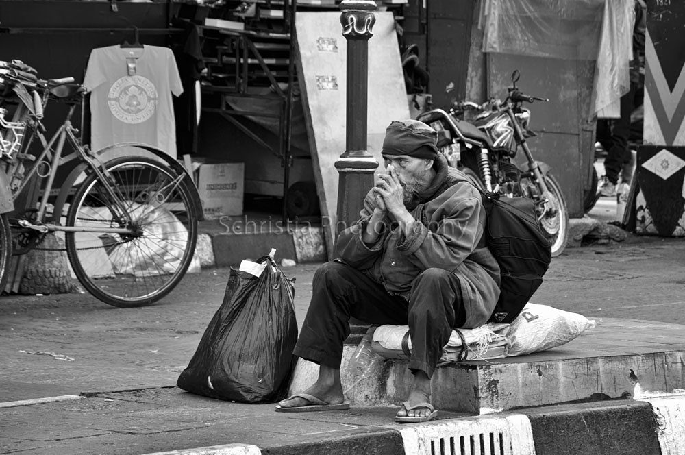Street scene in Yogyakarta